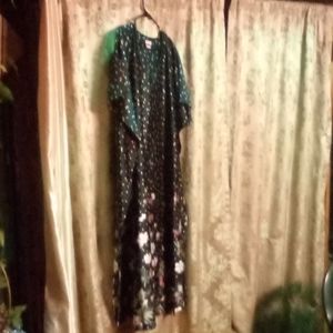 Kate spade xlg black night gown